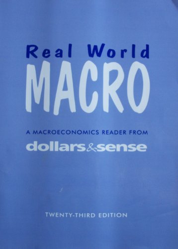 Stock image for Real World Macro, 23rd Edition for sale by BookHolders