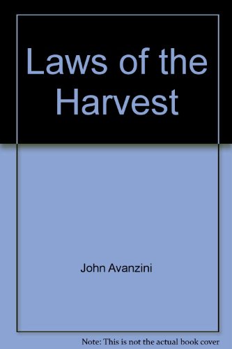 Beispielbild fr Laws of the Harvest zum Verkauf von WorldofBooks