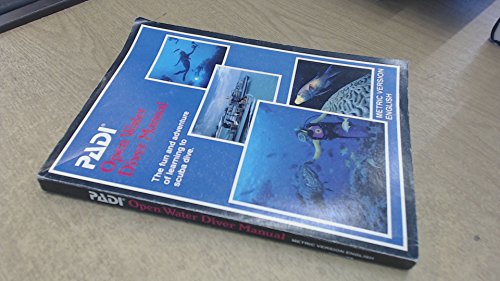 Imagen de archivo de Open Water Diver Manual: Metric a la venta por HPB-Red