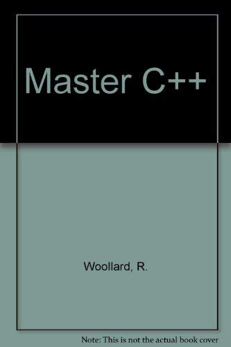 Imagen de archivo de The Waite Group's Master C++: Let the PC Teach You Object-Oriented Programming a la venta por HPB-Emerald