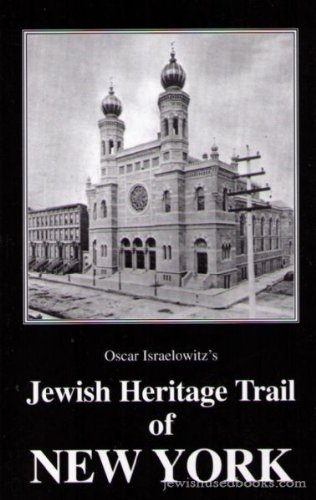 Stock image for Jewish Heritage Trail of New York for sale by medimops