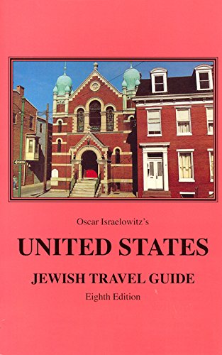 Imagen de archivo de United States Jewish Travel Guide, Eighth Edition a la venta por Wonder Book