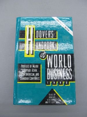 Beispielbild fr Hoover's Handbook of World Business: 1993 zum Verkauf von medimops