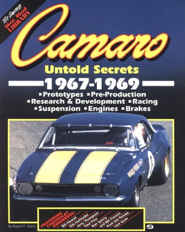 9781878772183: Camaro: Untold Secrets 1967-1969