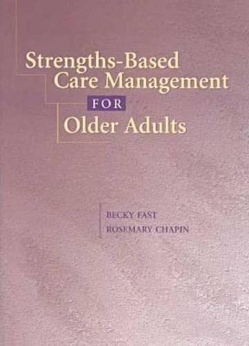 Beispielbild fr Strengths-Based Case Management for Older Adults zum Verkauf von Better World Books