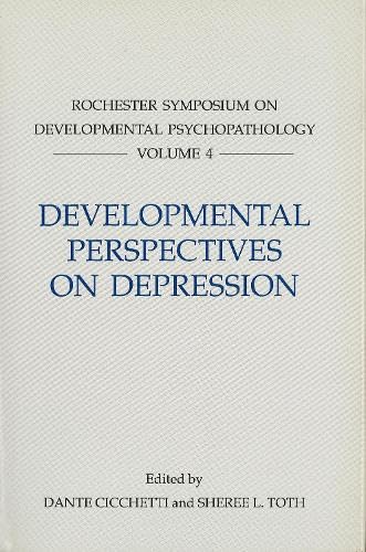Beispielbild fr Developmental Perspectives on Depression (Rochester Symposium on Developmental Psychology) (Volume 4) zum Verkauf von PAPER CAVALIER UK