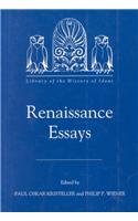 9781878822192: Renaissance Essays: v. 9 (Library of the History of Ideas)