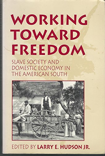 Beispielbild fr Working Toward Freedom Slave Society and Domestic Economy in the American South zum Verkauf von TextbookRush