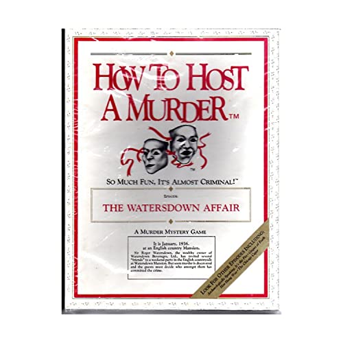 Imagen de archivo de How to Host a Murder for 8 People: The Watersdown Affair a la venta por Save With Sam
