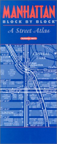 9781878892133: Manhattan Block by Block: A Street Atlas