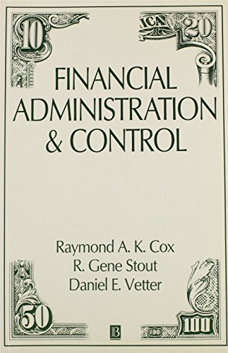 Stock image for Financial Administration and Control for sale by SecondSale