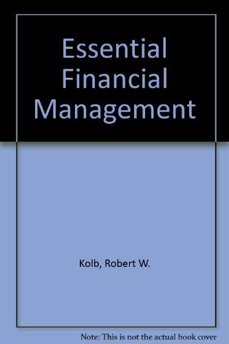 Imagen de archivo de Essential Financial Management a la venta por Anybook.com