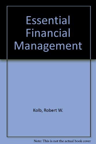 9781878975355: Essential Financial Management