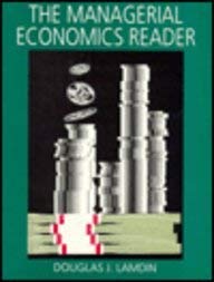 Stock image for The Managerial Economics Reader for sale by Bingo Books 2