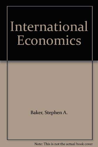 9781878975492: International Economics