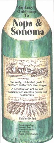 9781878979582: MapEasy's Guidemap to Napa & Sonoma