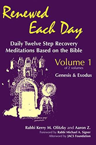 Beispielbild fr Renewed Each Day: Daily Twelve Step Recovery Meditations Based on the Bible; Vol. 1: Genesis & Exodus zum Verkauf von Wonder Book