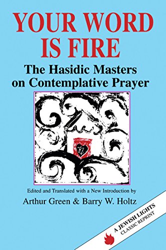 9781879045255: Your Word is Fire: The Hasidic Masters on Contemplative Prayer: 0 (A Jewish Lights Classic Reprint)