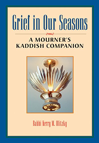 Imagen de archivo de Grief in Our Seasons: A Mourner's Kaddish Companion a la venta por Books From California