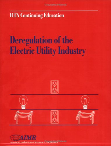 Stock image for Deregulation of the Electric Utility Industry for sale by -OnTimeBooks-