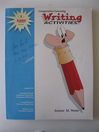 Imagen de archivo de Cooperating Learning Writing Activities, Grades K-8 a la venta por Jenson Books Inc