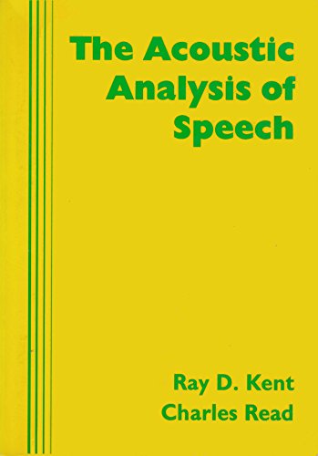 Beispielbild fr The Acoustic Analysis of Speech zum Verkauf von Better World Books