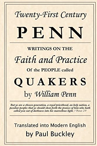 Twenty-First Century Penn (9781879117136) by Penn, William; Buckley, Paul