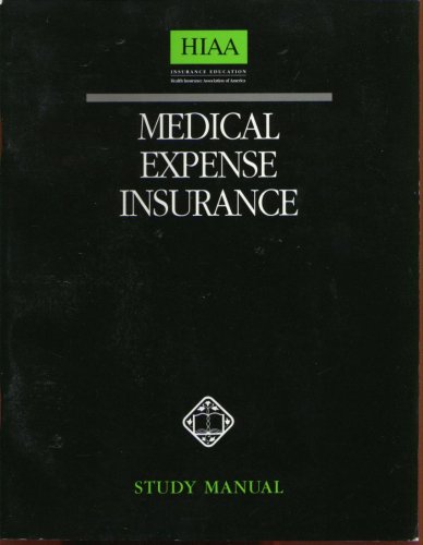 Beispielbild fr Medical Expense Insurance: Study Manual zum Verkauf von a2zbooks