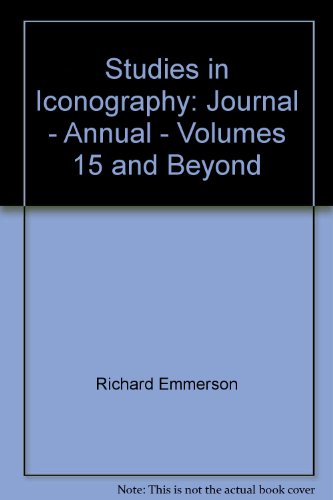 9781879288447: Studies in Iconography: Journal - Annual - Volumes 15 and Beyond