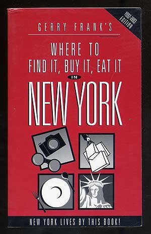Stock image for Where To Find It, Buy It, Eat It In New York for sale by More Than Words