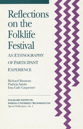 9781879407039: Reflections on the Folklife Festival: An Ethnography of Participant Experience (Special Publications of the Folklore Institute, Indiana University)