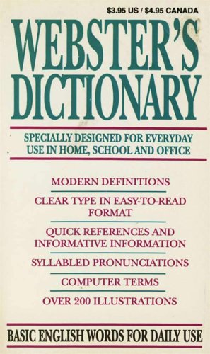 Stock image for Webster's Dictionary for sale by ThriftBooks-Atlanta