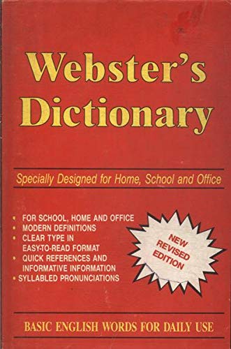 9781879424142: Title: Websters Dictionary Thesaurus