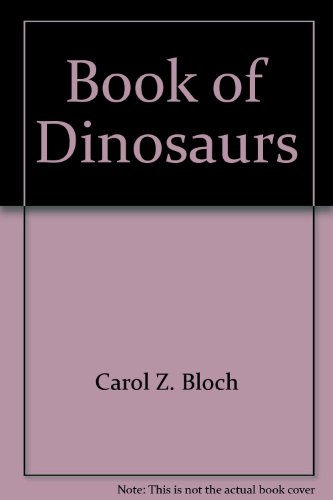 Imagen de archivo de Book of Dinosaurs a la venta por Better World Books