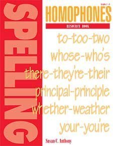 9781879478145: Homophones Resource Book