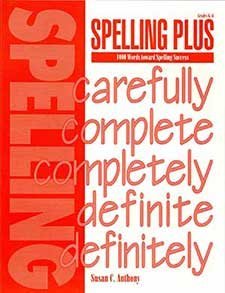 Imagen de archivo de Spelling Plus: 1000 Words toward Spelling Success a la venta por Goodwill of Colorado