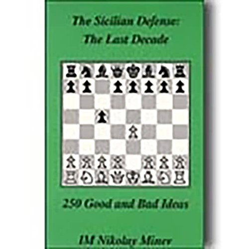 Imagen de archivo de Sicilian Defense in The Last Decade a la venta por Books From California