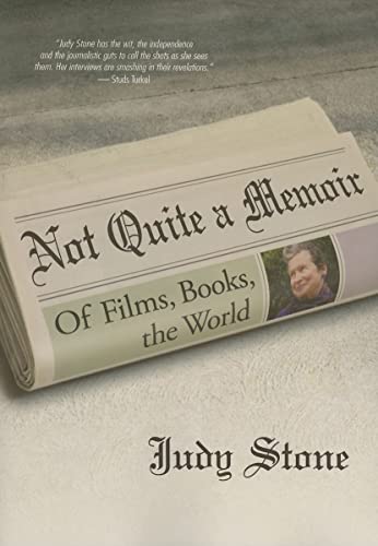 Stock image for Not Quite a Memoir: Of Films, Books, the World for sale by SecondSale