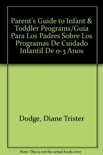 Beispielbild fr Parent*s Guide to Infant & Toddler Programs zum Verkauf von dsmbooks