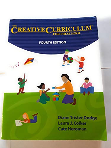 Beispielbild fr The Creative Curriculum for Preschool, 4th edition zum Verkauf von Once Upon A Time Books