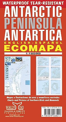 Beispielbild fr Antarctic Peninsula Map zum Verkauf von Blackwell's