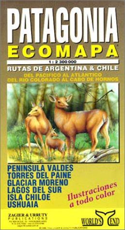 9781879568372: Patagonia Argentino / Chilena. 1/2 300 000