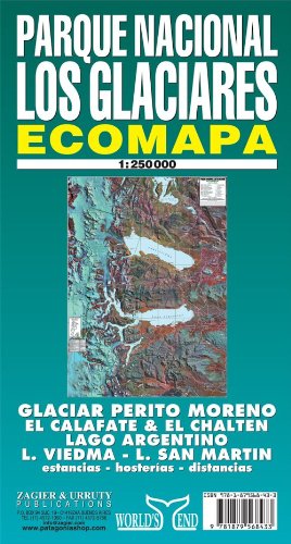 Stock image for Parque Nacional Los Glaciares Map for sale by Blackwell's
