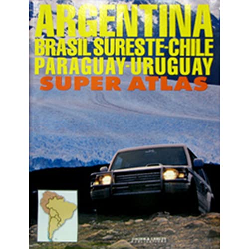 9781879568884: Argentina y alrededores. Varias Escalas. Superatlas de carreteras. Firestone.