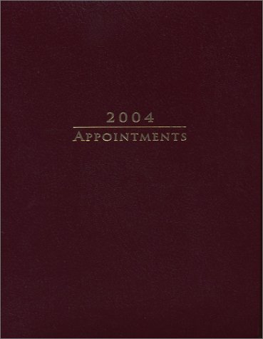 Stock image for 2004 Appointment Book (Engagement Calendar) for sale by Decluttr
