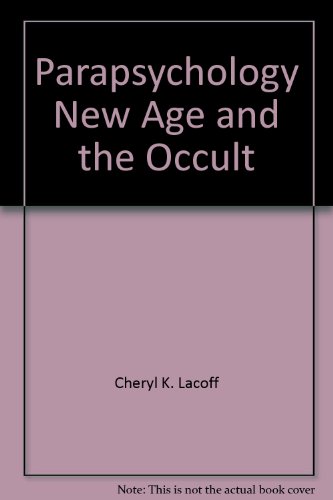 9781879583009: Parapsychology New Age and the Occult