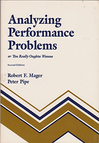 9781879618060: Analyzing Performance Problems