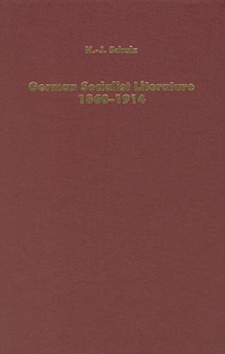 Beispielbild fr German Socialist Literature, 1860-1914: Predicaments of Criticism zum Verkauf von Murphy-Brookfield Books