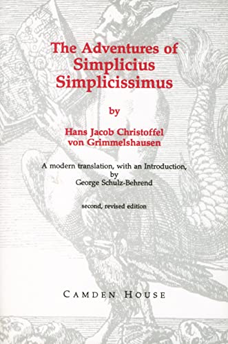 Beispielbild fr The Adventures of Simplicius Simplicissimus (Studies in German Literature Linguistics and Culture) zum Verkauf von SecondSale