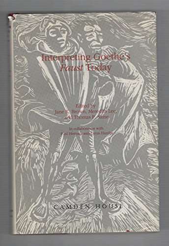 Stock image for Interpreting Goethe's Faust Today for sale by ThriftBooks-Dallas